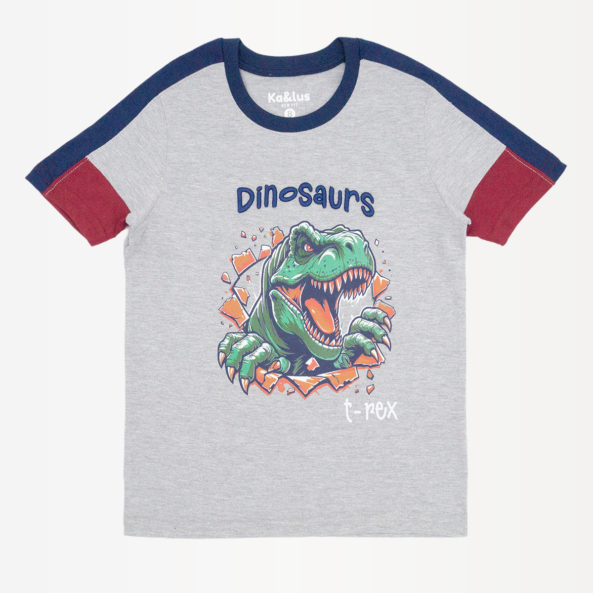Playera Cuello Redondo Dino