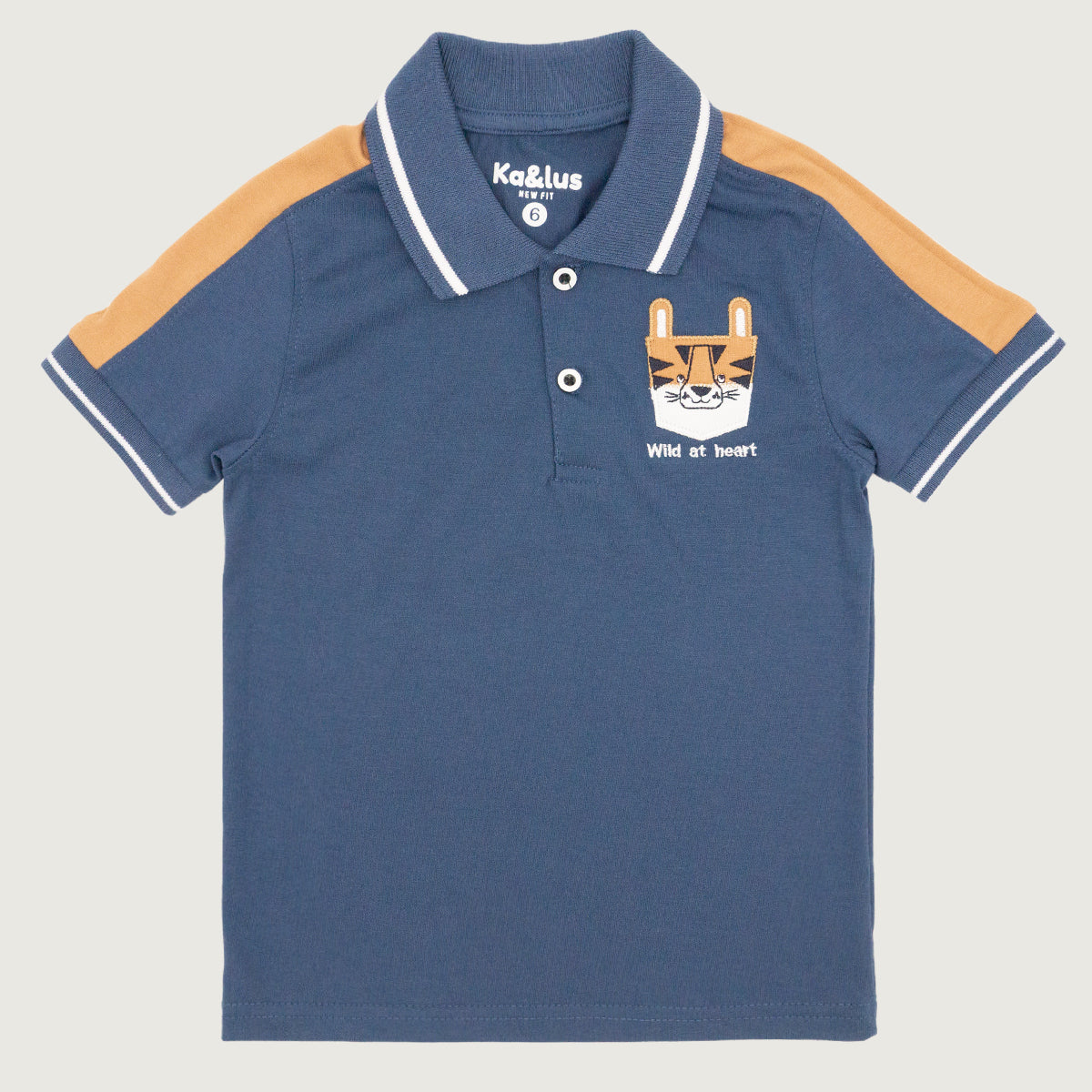 Playera Polo TIGER infantil