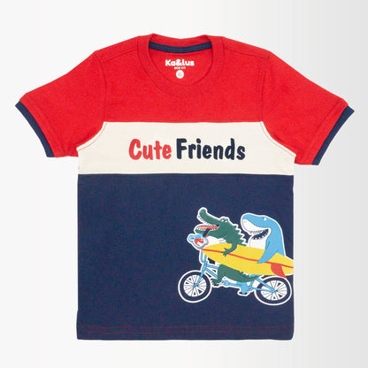 Playera Cuello Redondo BEACH Infantil