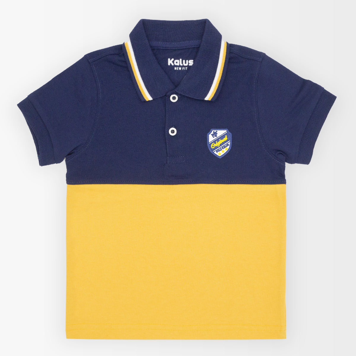 Playera polo COMBINADO para niño juvenil