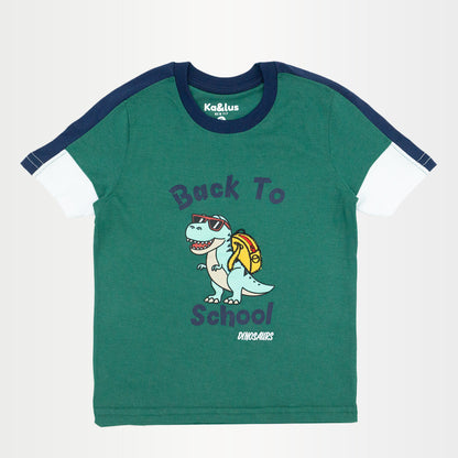 Playera Cuello Redondo Dino