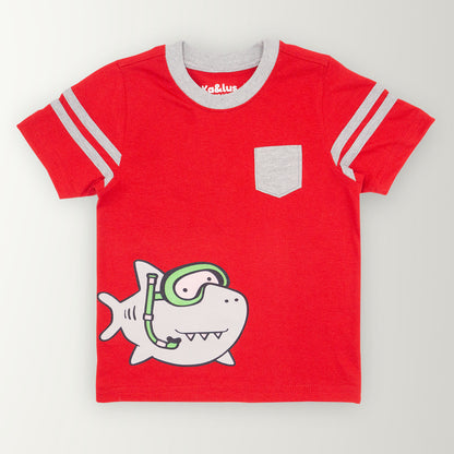 Conjunto BEACH infantil playera + short a combinación