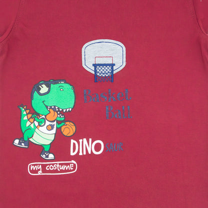 Playera Cuello Redondo Dino