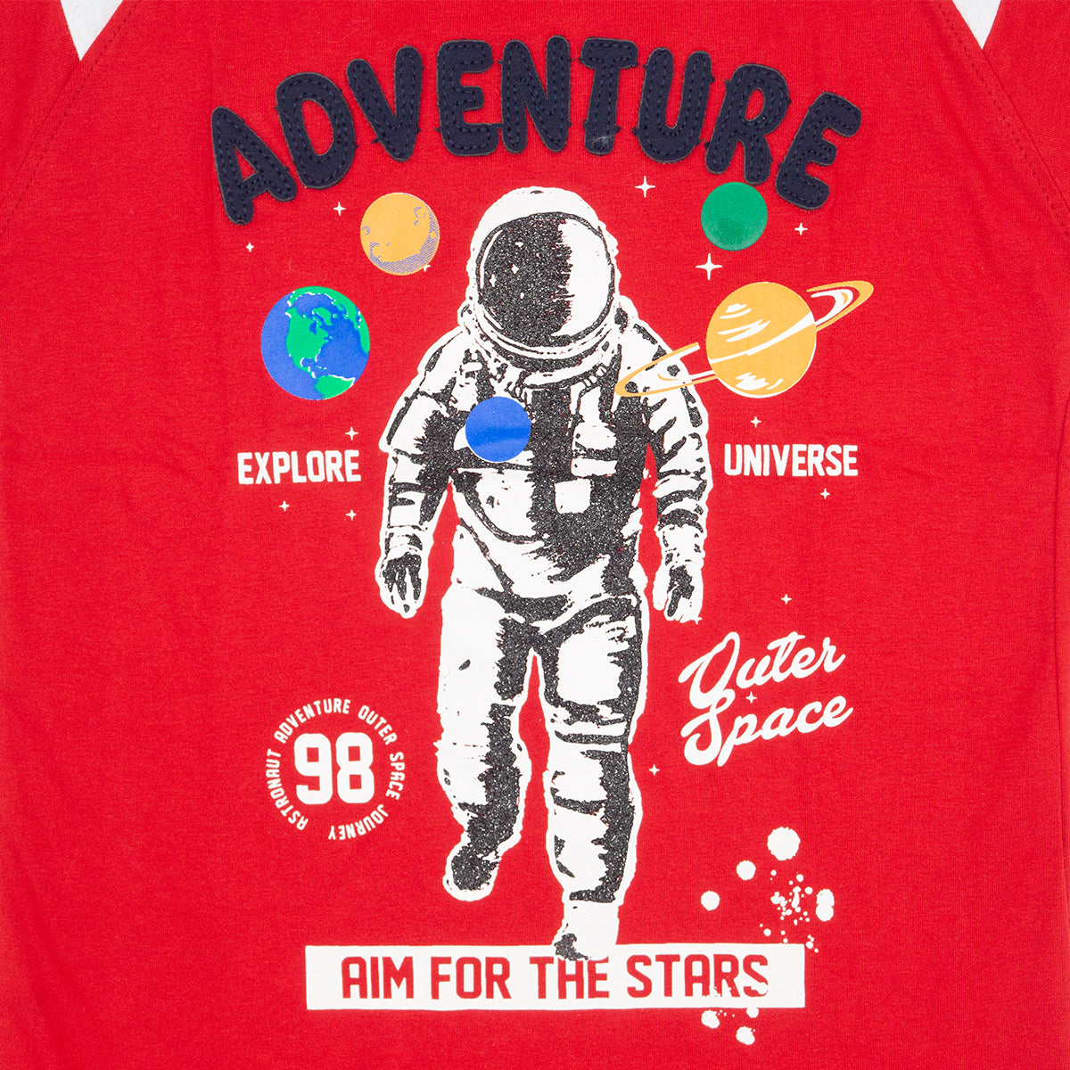 Playera redondo mc SPACE juvenil