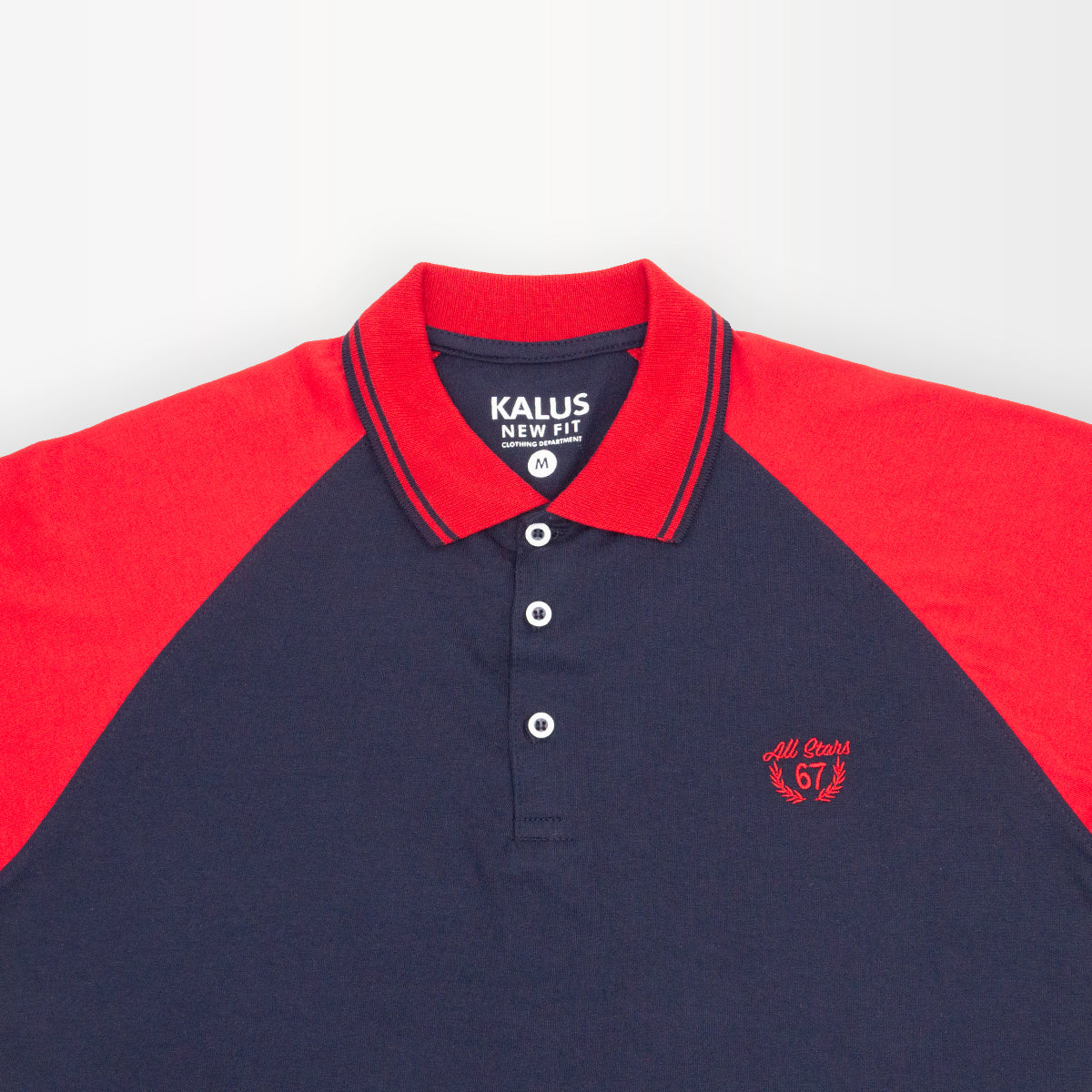 Playera Polo Manga Ranglan