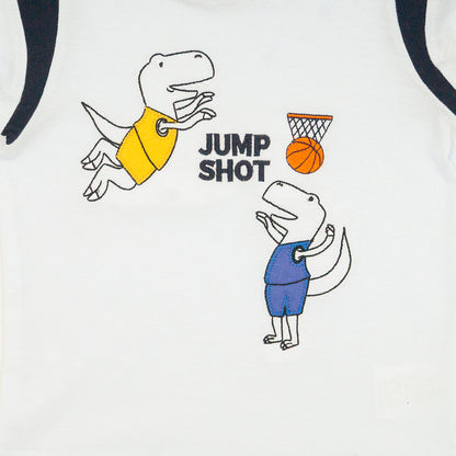 Playera redondo DINO infantil