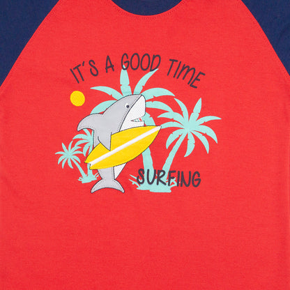 Playera Cuello Redondo Waves Infantil