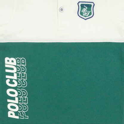 Playera polo COMBINADO infantil para niño