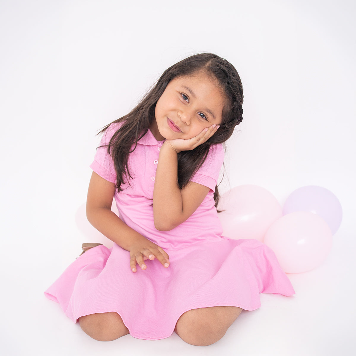 Vestido Niña Polo