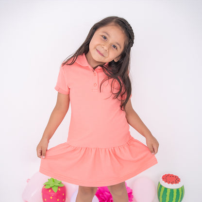 Vestido polo niña