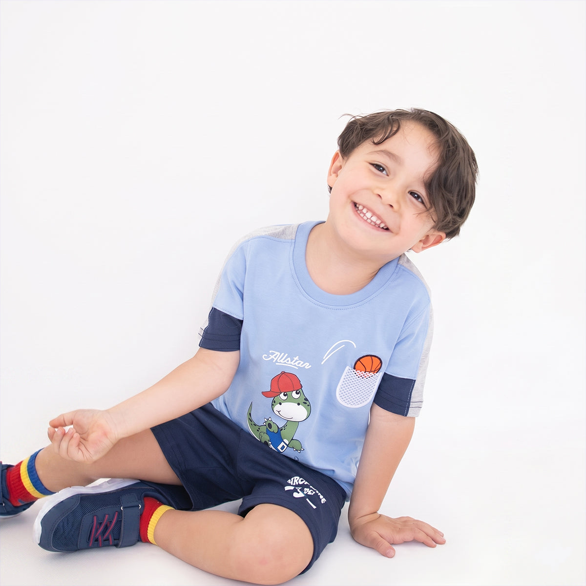 Playera Cuello Redondo Dino