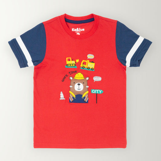 Playera redondo STREET infantil KALUS
