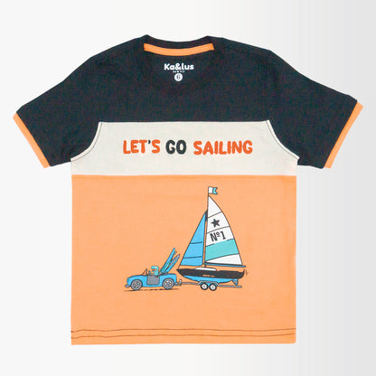 Playera Cuello Redondo BEACH Infantil