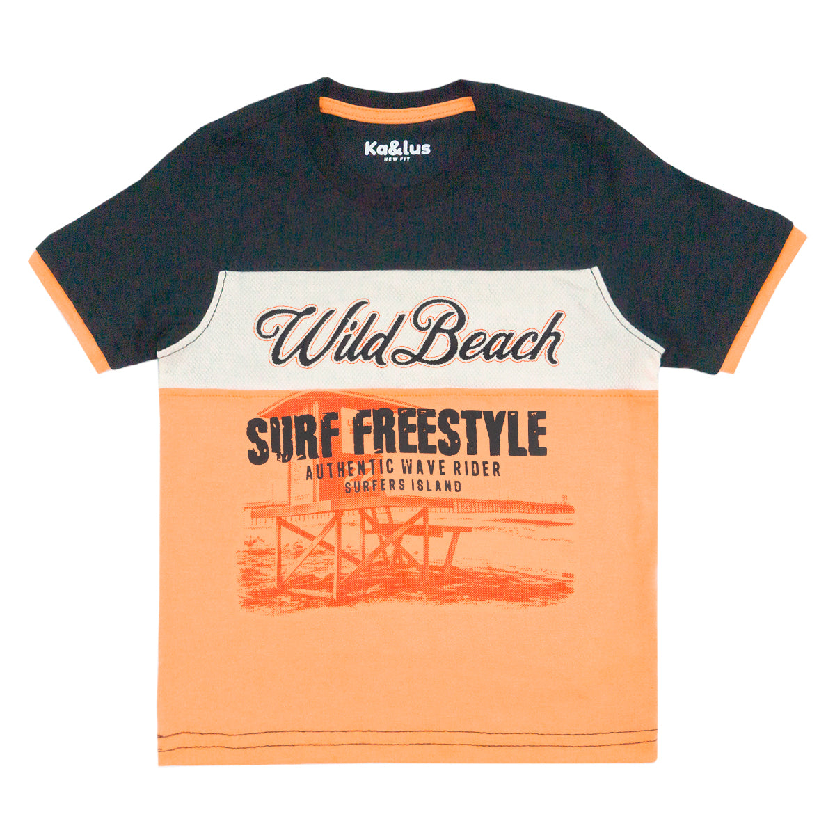 Playera Cuello Redondo BEACH Juvenil