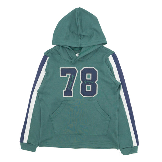 Playera Manga Larga Juvenil con Gorro