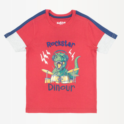 Playera Cuello Redondo Dino