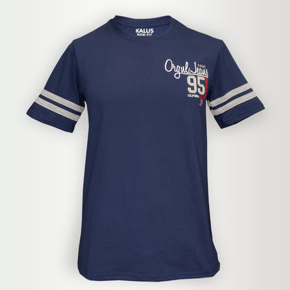 Playera para Caballero Cuello Redondo Jeans