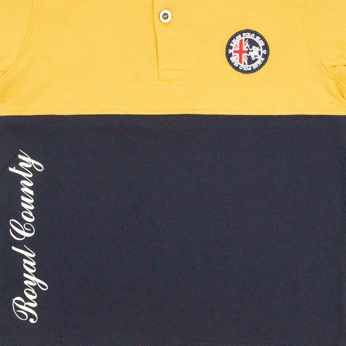 Playera polo COMBINADO infantil para niño