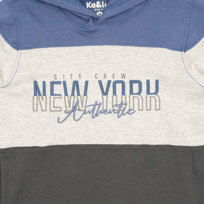 Playera gorro BASKETBALL manga larga juvenil Kalus