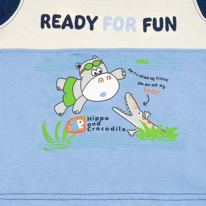Playera Cuello Redondo BEACH Infantil