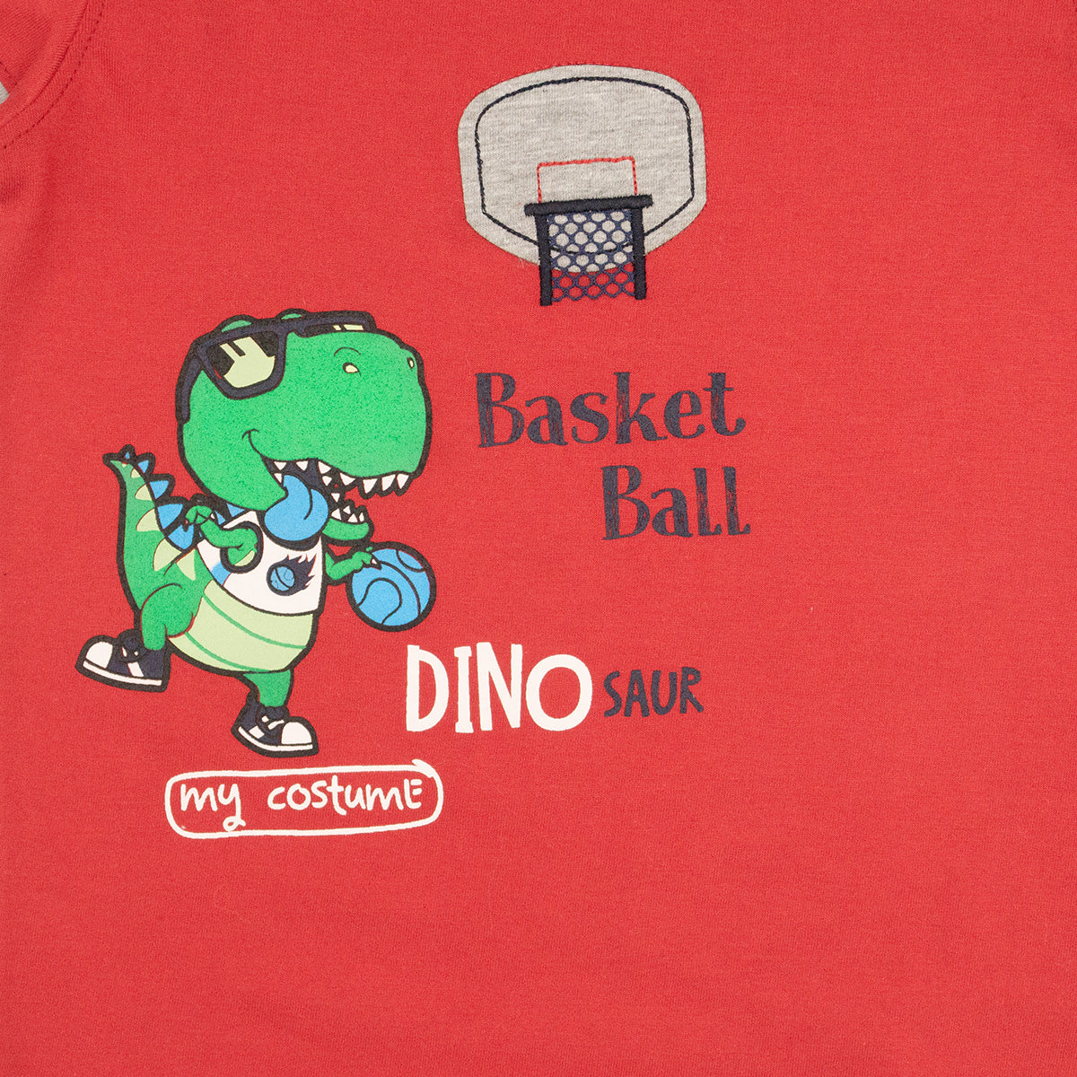 Playera Cuello Redondo Dino