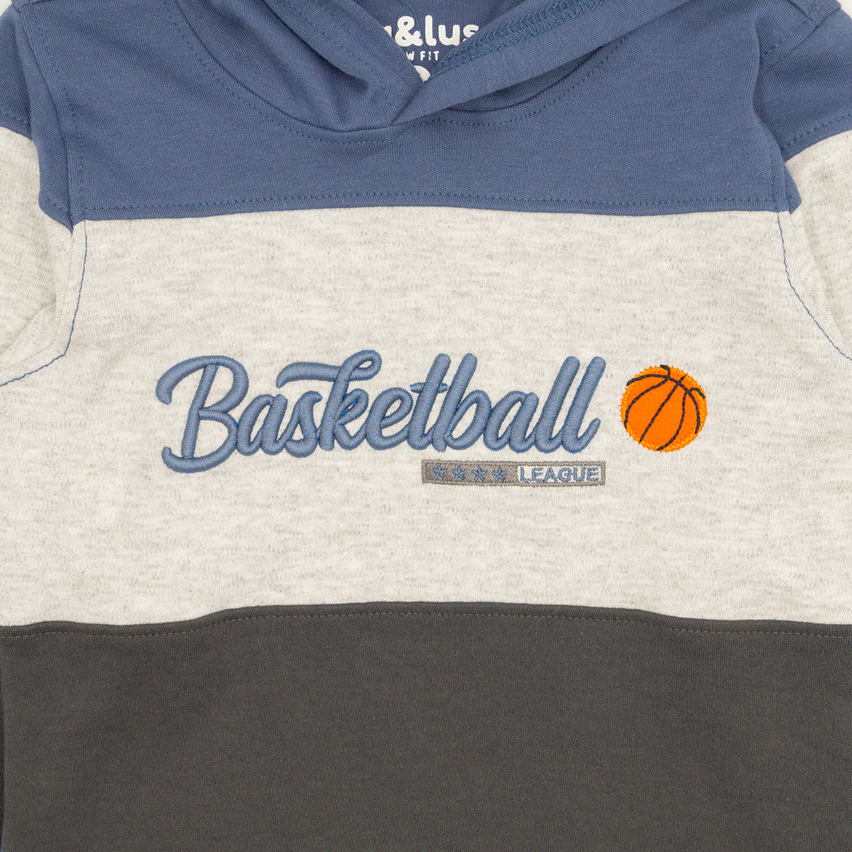 Playera con Gorro Infantil BASKETBALL