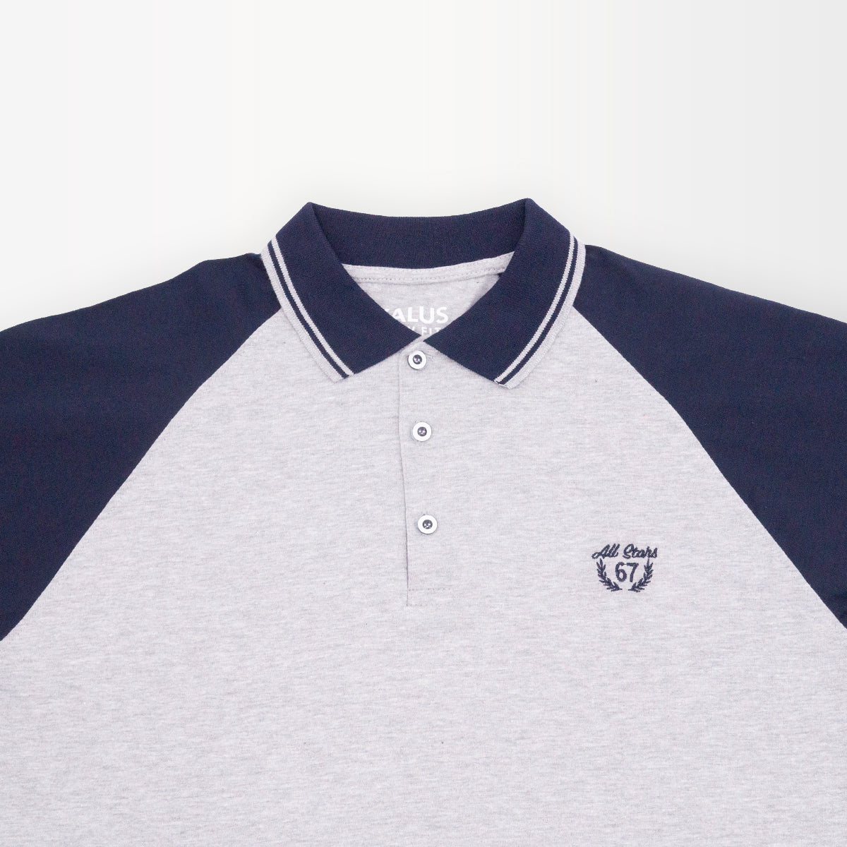 Playera Polo Manga Ranglan