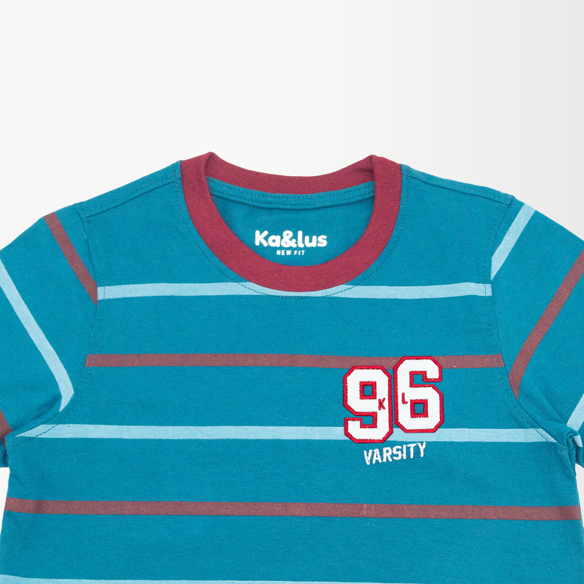 Playera Cuello Redondo Rayas Juvenil