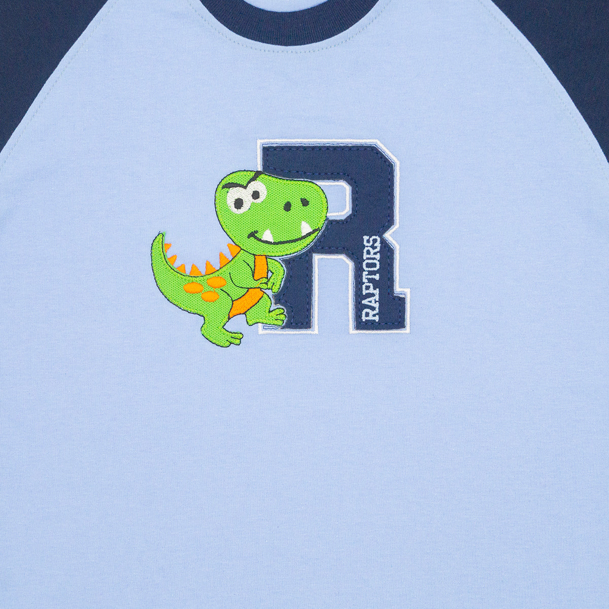 Playera redondo RAPTOR manga corta para niño infantil