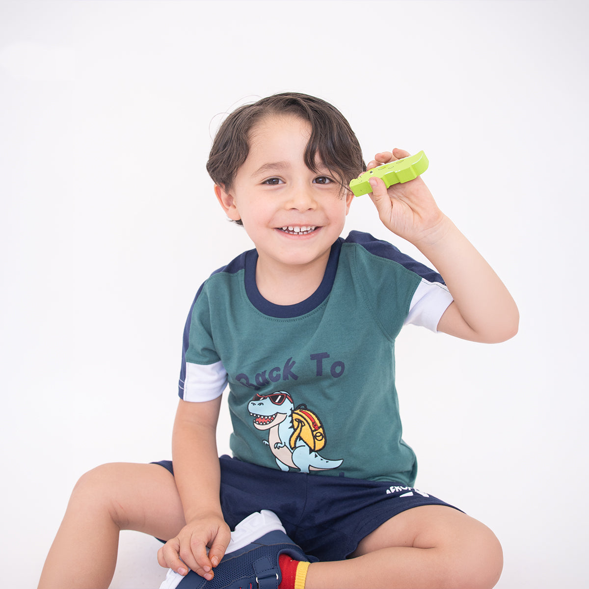 Playera Cuello Redondo Dino