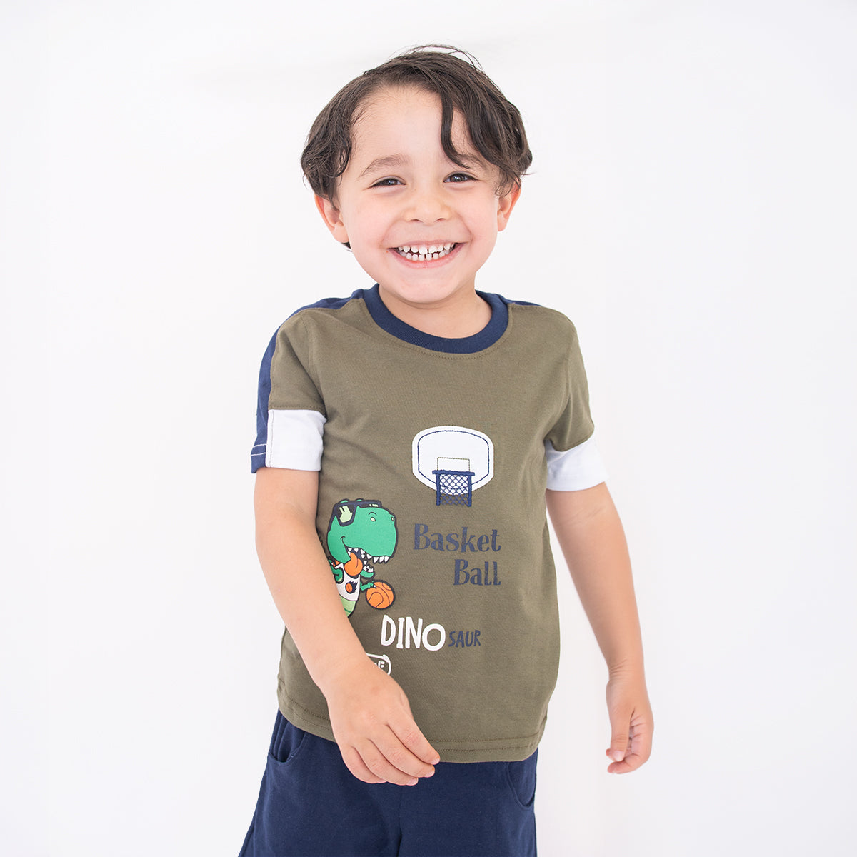Playera Cuello Redondo Dino