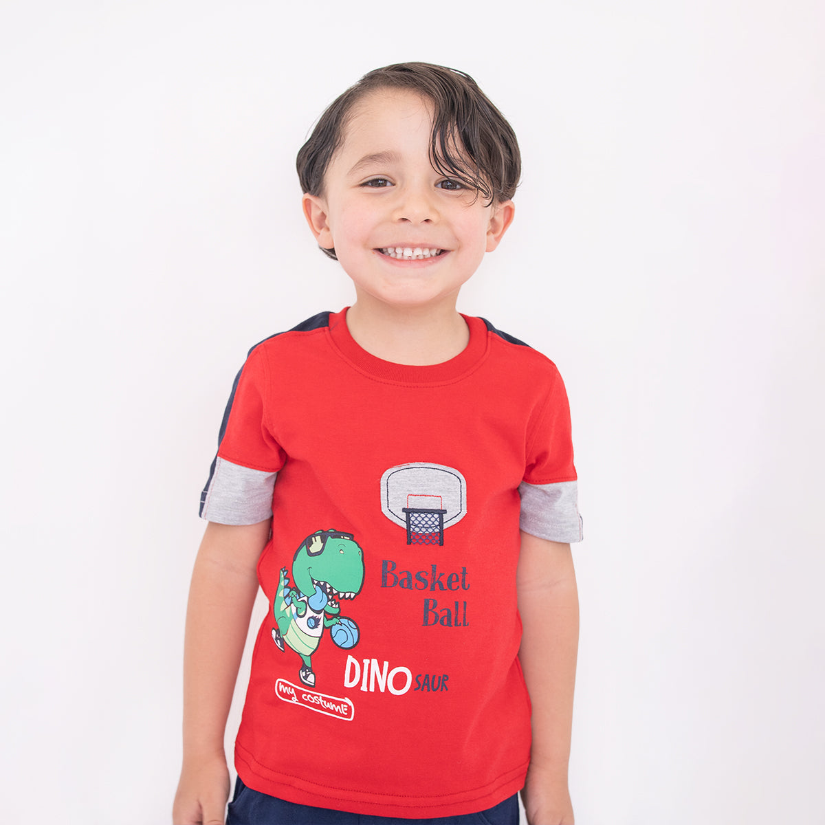 Playera Cuello Redondo Dino