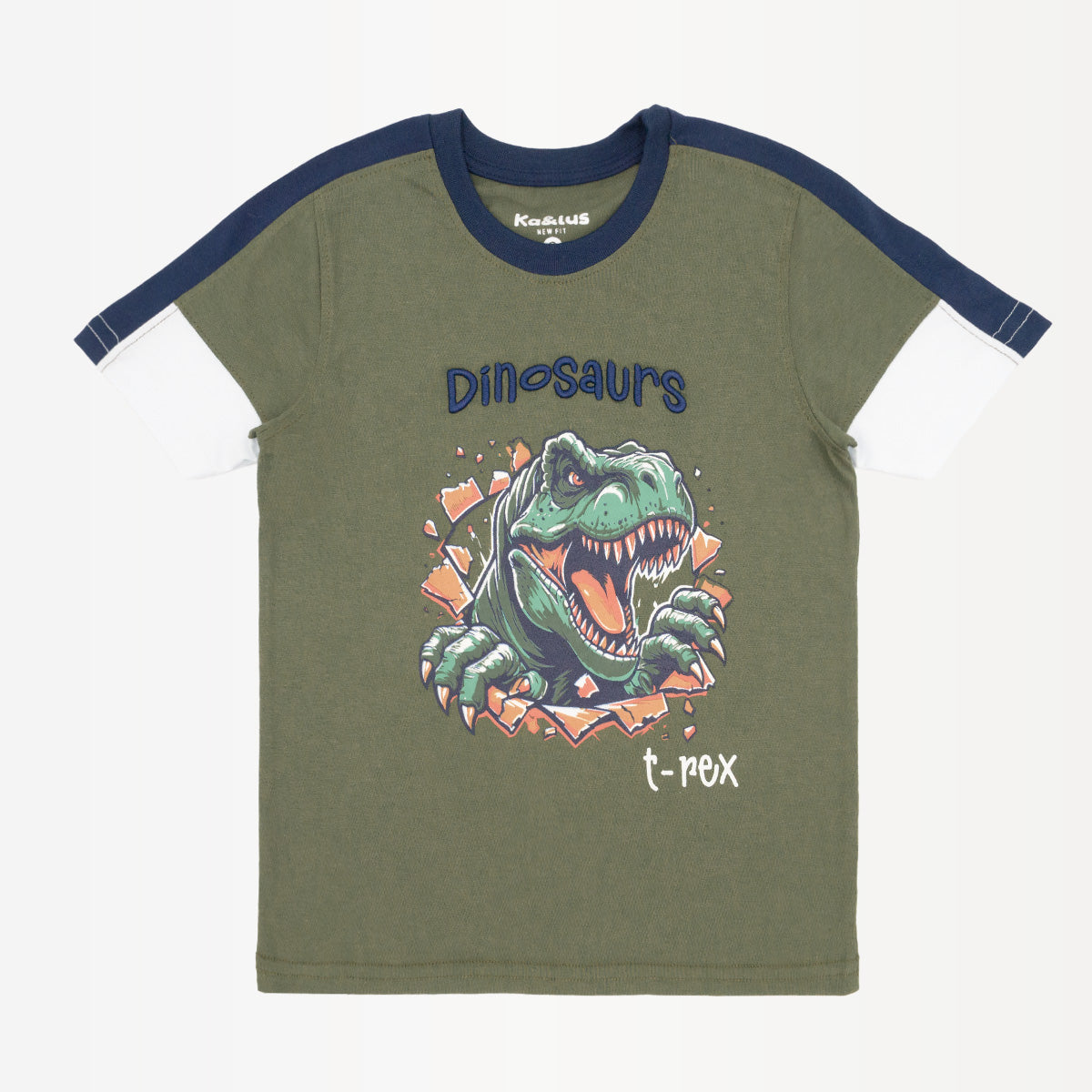 Playera Cuello Redondo Dino