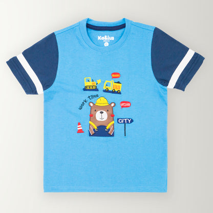 Playera redondo STREET infantil KALUS