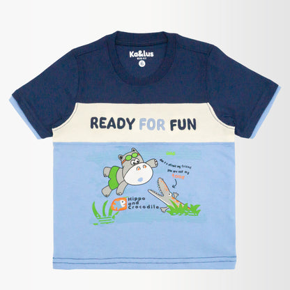 Playera Cuello Redondo BEACH Infantil