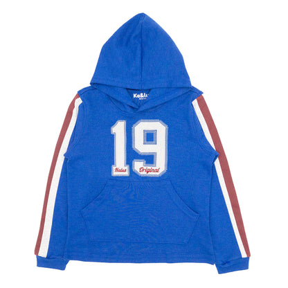 Playera Manga Larga Juvenil con Gorro