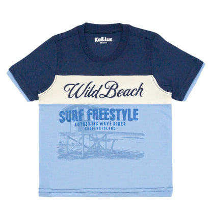 Playera Cuello Redondo BEACH Juvenil
