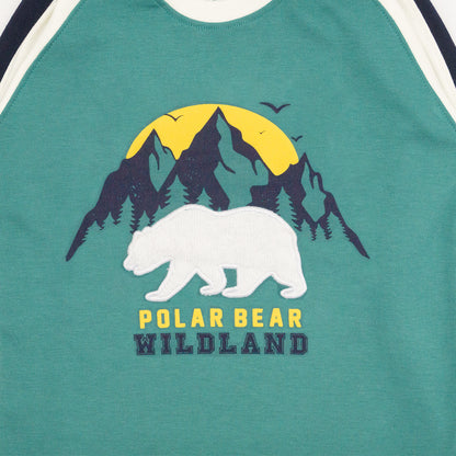 Playera redondo manga larga SKI juvenil