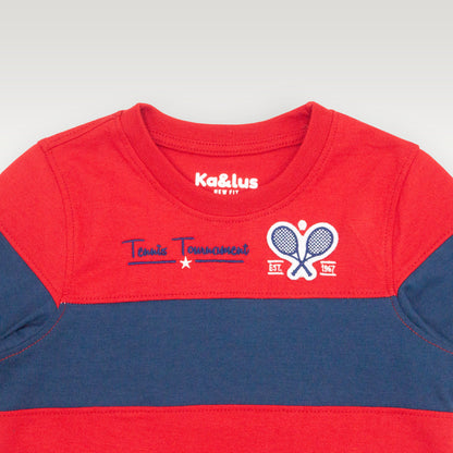 Playera Cuello Redondo Infantil Tennis