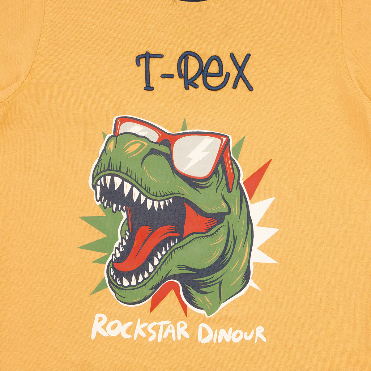 Playera Cuello Redondo Dino