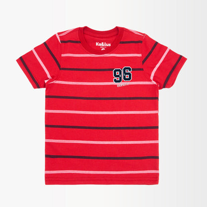 Playera Cuello Redondo Rayas Juvenil