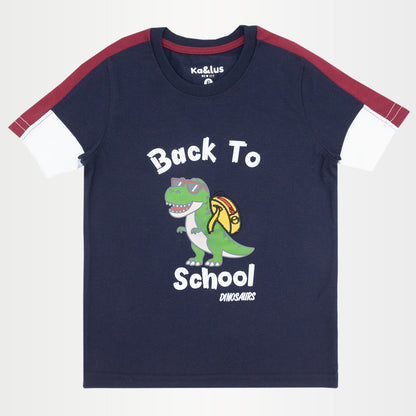 Playera Cuello Redondo Dino