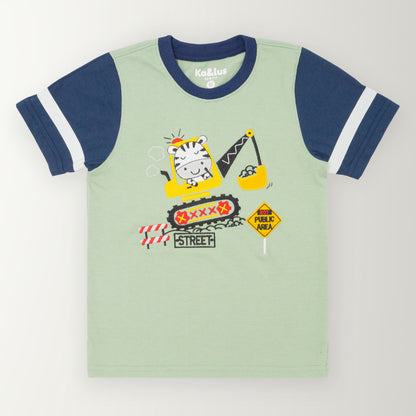 Playera redondo STREET infantil KALUS