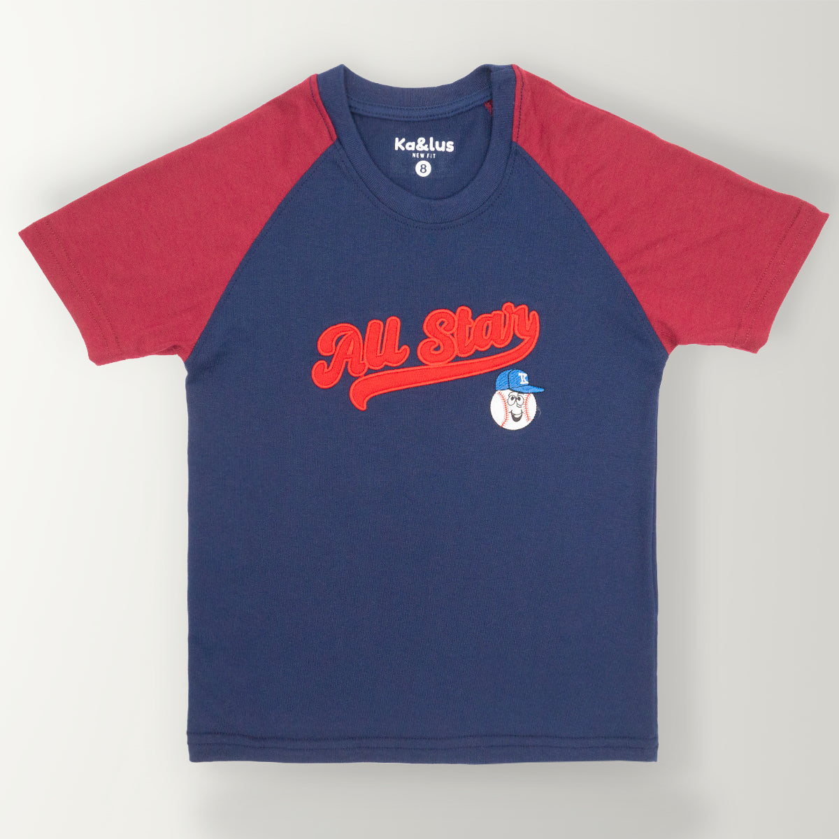 Playera redondo RAPTOR manga corta para niño infantil