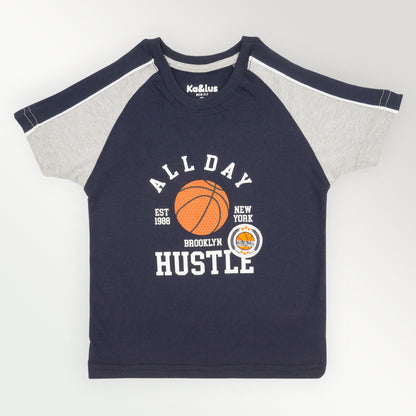 Playera Cuello Redondo ATLETICS Infantil
