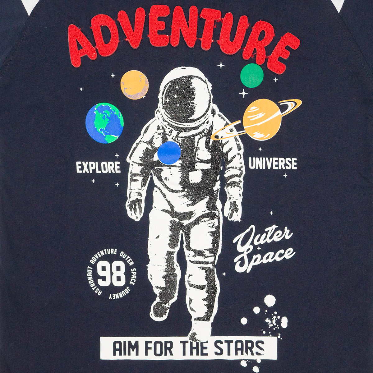 Playera redondo mc SPACE juvenil