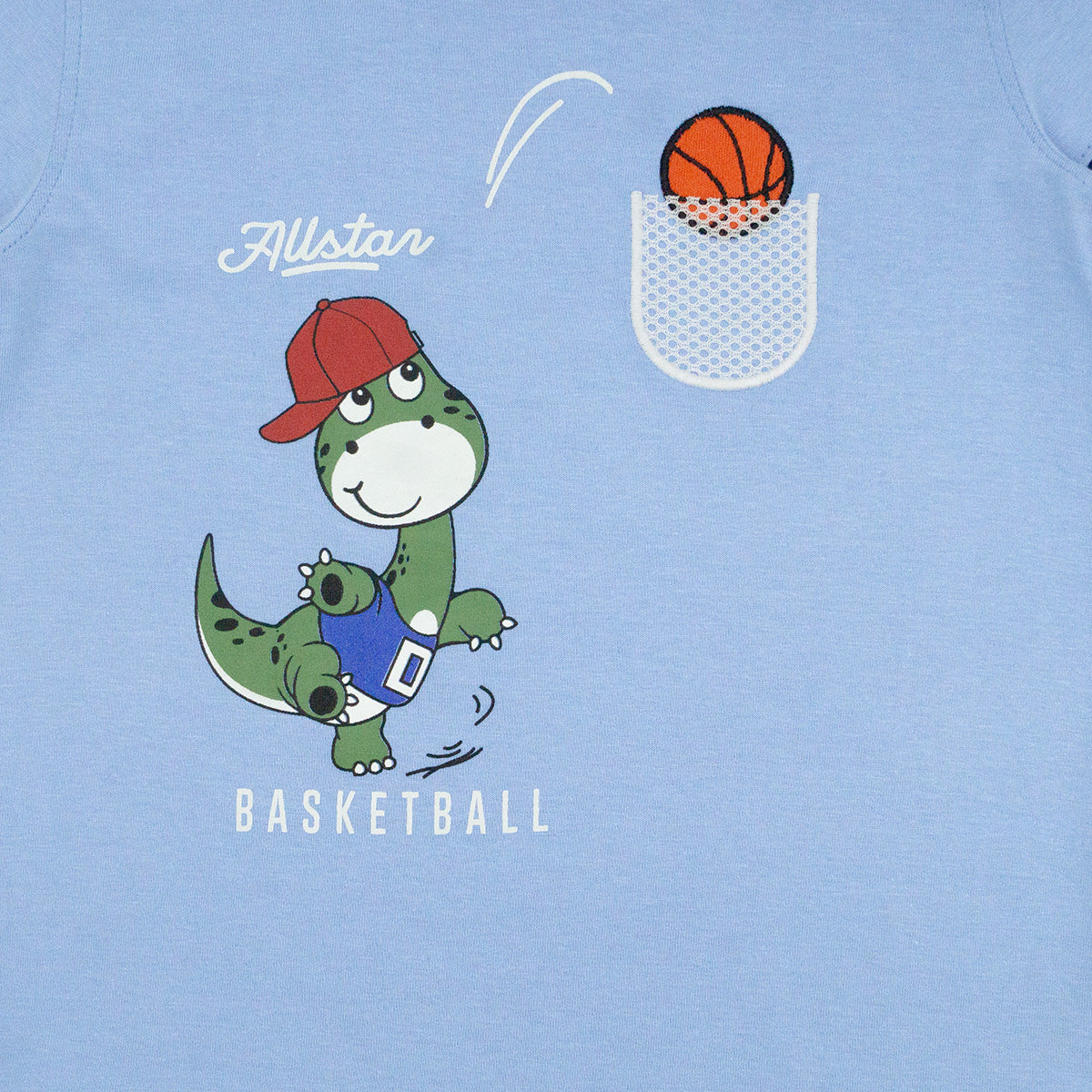 Playera Cuello Redondo Dino