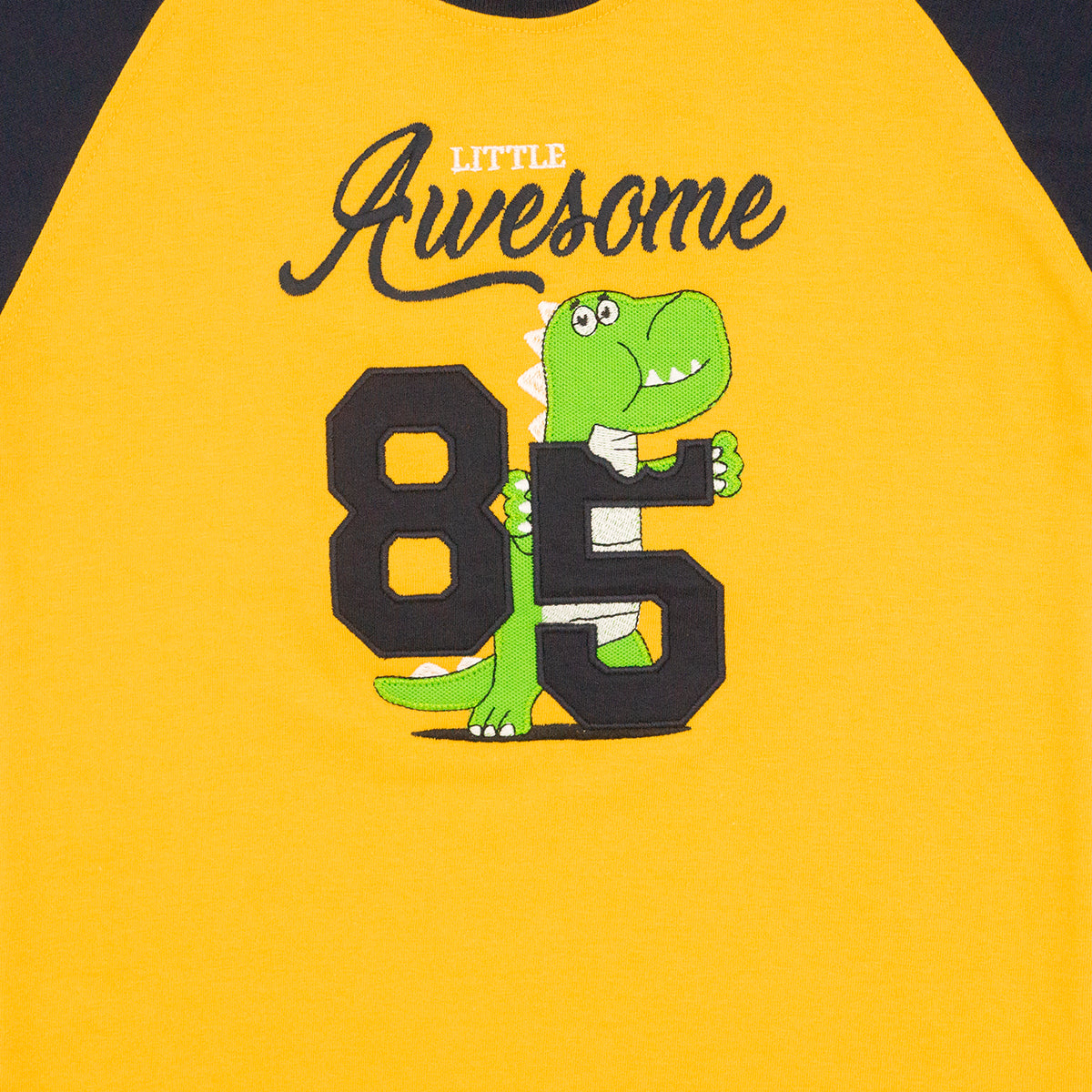 Playera redondo RAPTOR manga corta para niño infantil