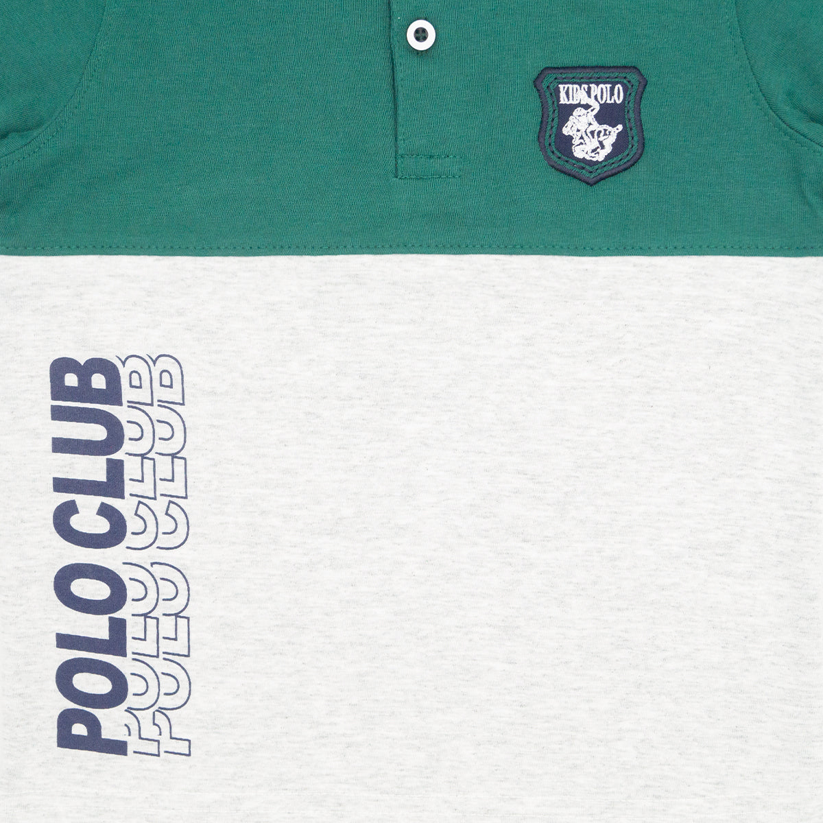 Playera polo COMBINADO infantil para niño