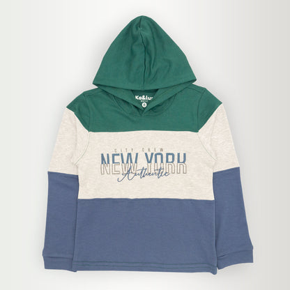 Playera gorro BASKETBALL manga larga juvenil Kalus